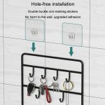 Schlüsselaufbewahrung, Ornament, Türaufhänger, Schlüssel, Schuhschrank, Regal, Schmuck-Organizer, Medium Rectangle, Medium Half Round, Large Rectangle, Large Half Round – Bild 5