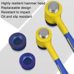 Abnehmbare Bodenflieseninstallation, weicher Hammer, Tür-/Fensterhammer, 25mm, 30mm, 35mm, 40mm, 45mm – Bild 6