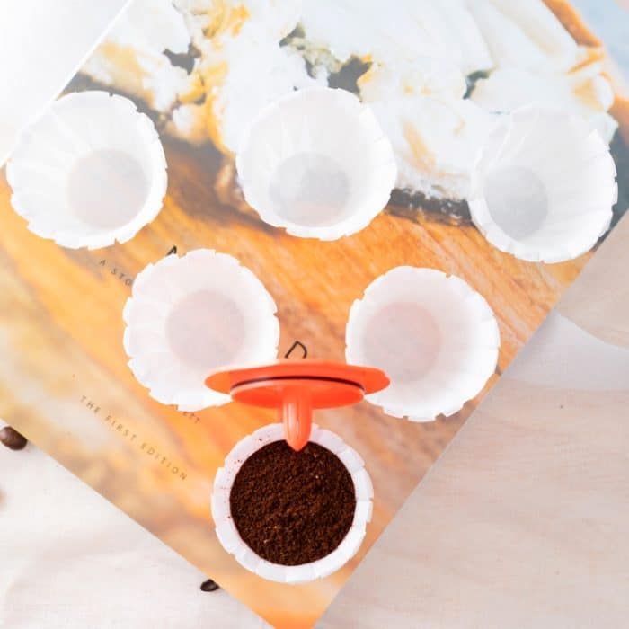 Für Keurig 2.0 Kaffeekapselbecher Einweg-Papierfilter, 100pcs – Bild 2