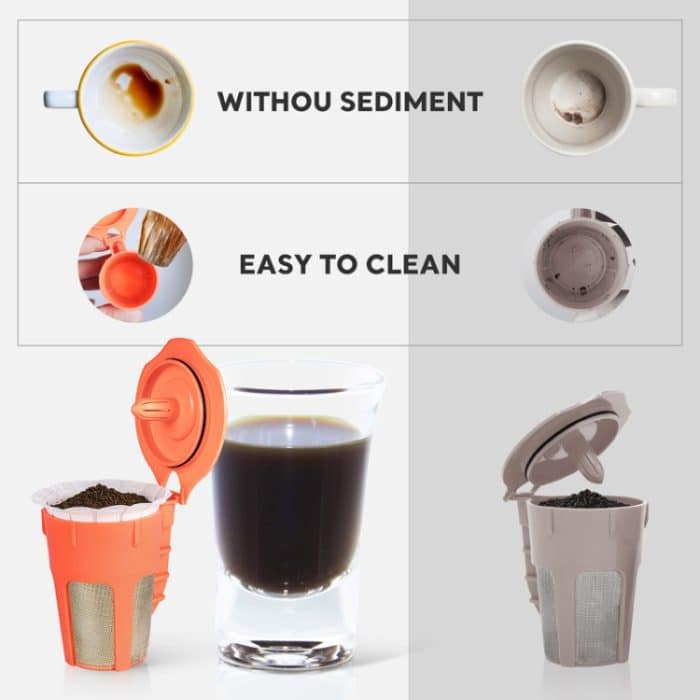 Für Keurig 2.0 Kaffeekapselbecher Einweg-Papierfilter, 100pcs – Bild 7