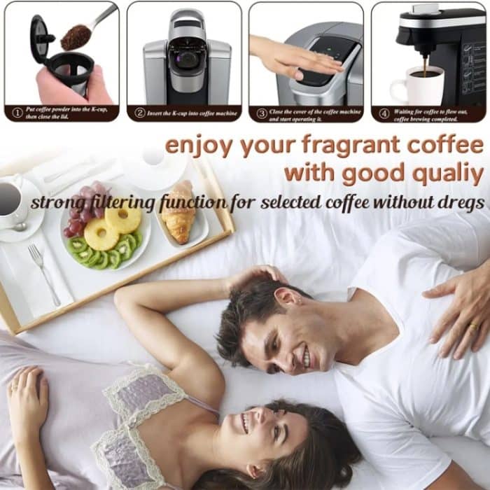 Für Keurig Kaffeemaschine, wiederverwendbarer Kaffeefilter aus Netzgewebe. – Bild 5