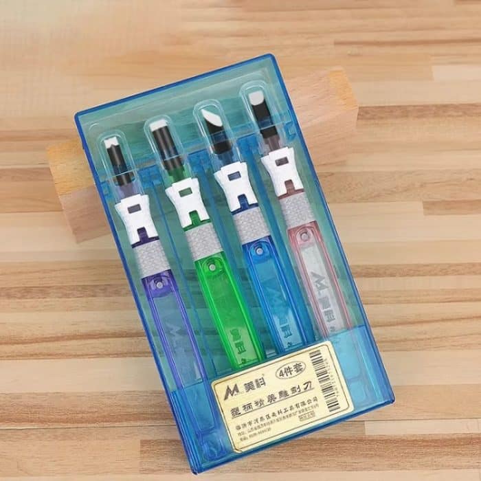 Carpenter Seal Carving Tools Legierung Bit Kunststoffgriff Tranchiermesser, MYTEC 4 In 1, MYTEC 5 In 1, MYTEC 6 In 1 – Bild 1