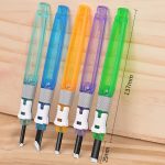 Carpenter Seal Carving Tools Legierung Bit Kunststoffgriff Tranchiermesser, MYTEC 4 In 1, MYTEC 5 In 1, MYTEC 6 In 1 – Bild 3