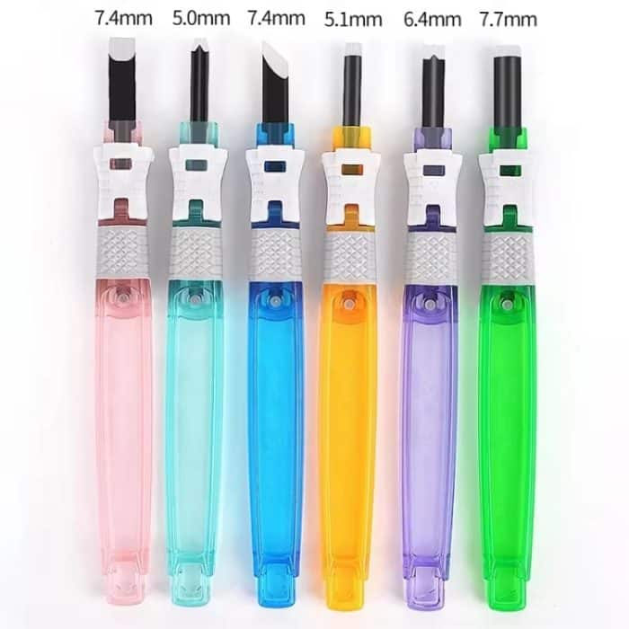 Carpenter Seal Carving Tools Legierung Bit Kunststoffgriff Tranchiermesser, MYTEC 4 In 1, MYTEC 5 In 1, MYTEC 6 In 1 – Bild 10