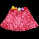 30 cm Halloween Hula Show Kostüm Hawaii Party Dekoration, Grass Skirt Red, Grass Skirt Colorful, Grass Skirt Pink, Grass Skirt+Garland Red, Grass Skirt+Garland Colorful, Grass Skirt+Garland Pink