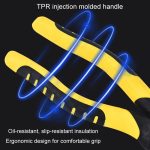 Draht Zange Industrie Grade Arbeitssparende Haushalts Elektriker Abisolieren Zange, 8 inch Vise, 8 inch Pointed Nose, 8 inch Diagonal Nose, 6 inch Pointed Nose, 6 inch Diagonal Nose, 6 inch Vise – Bild 5