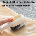 10 Stück/Packung Multifunktionale, flüssigkeitsgefüllte Nano-Schuhbürste mit weichen Borsten zum Pressen – Bild 4