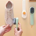 10 Stück/Packung Multifunktionale, flüssigkeitsgefüllte Nano-Schuhbürste mit weichen Borsten zum Pressen – Bild 7