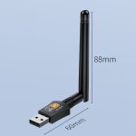 JINGHUA N5 Dualband-Hochleistungsantenne ohne Treiber USB-Wireless-Netzwerkkarte, Antenna Model 600M – Bild 3