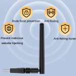 JINGHUA N5 Dualband-Hochleistungsantenne ohne Treiber USB-Wireless-Netzwerkkarte, Antenna Model 600M – Bild 7