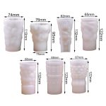 Weihnachtsbaum Aromatherapie Kerzenornamente DIY Silikonform, C1 ZL-268-1, C1 ZL-268-2, C1 ZL-268-3, D1  ZL-269-1, D2  ZL-269-2, D3  ZL-269-3, D4  ZL-269-4 – Bild 2