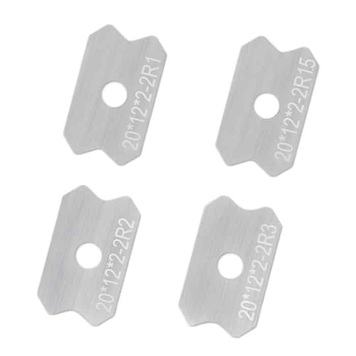 Holzbearbeitung Rand Banding Manuelle Arc Trimmer Bord Anfasen Filet Schaber, With R1 Blade, With R1.5 Blade, With R2 Blade, With R3 Blade, With R1+R2 Blades, With R1+R2+R3 Blades, With R1+R1.5+R2+R3 Blades – Bild 4