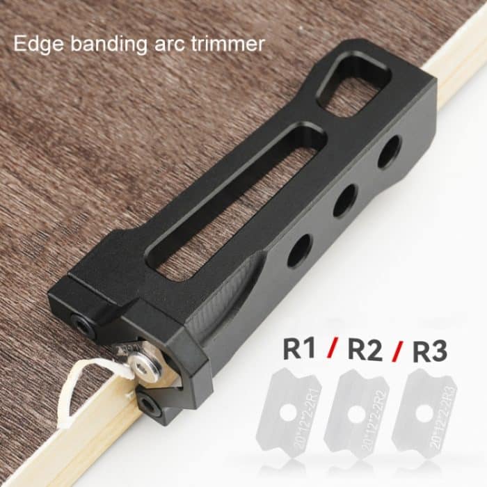 Holzbearbeitung Rand Banding Manuelle Arc Trimmer Bord Anfasen Filet Schaber, With R1 Blade, With R1.5 Blade, With R2 Blade, With R3 Blade, With R1+R2 Blades, With R1+R2+R3 Blades, With R1+R1.5+R2+R3 Blades – Bild 6