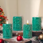 Weihnachtsaromatherapie-Kerzenzylinder DIY Silikonform, ZL-845, ZL-846, ZL-849, ZL-850 – Bild 6