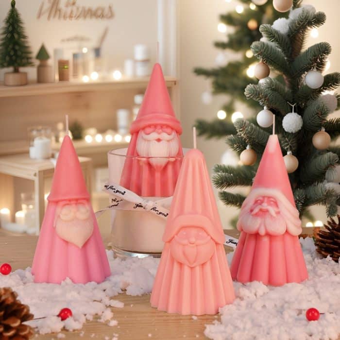 Weihnachtsmann Aromatherapie Kerze DIY Silikonform, A ZL-79, B ZL-80, C ZL-81, D ZL-82, E ZL-83, F ZL-84, G ZL-85 – Bild 6