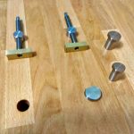 Holzbearbeitung Einstellbare Desktop Schraubstock Dübel Schnelle Feste Clip Clamp Ratsche, 19mm Silver, 20mm Silver, 20mm Black – Bild 8