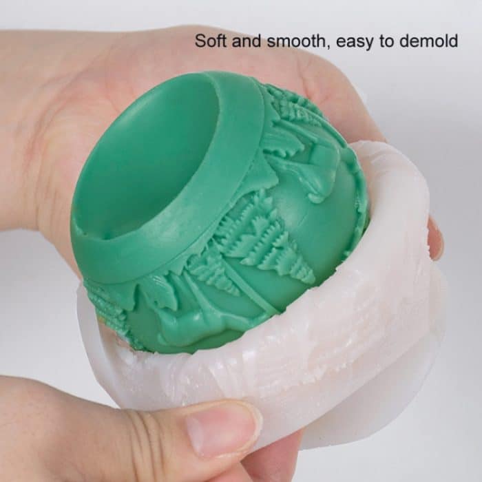 Weihnachtskugel Elch Duftkerze DIY Form, A ZL-73, C ZL-75, D ZL-76, F ZL-78 – Bild 5