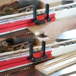 Tischkreissägen Pressvorschub Rollenführungen Feder Loc Board Sicherheit Schieben Hilfswerkzeug, Ganwei MG0-000-0111 – Bild 7