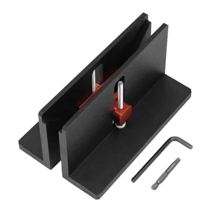 Router Tisch Rechten Winkel Spline Jig Vorrichtung Herstellung Rahmen Schublade Schwalbenschwanz Slotting Werkzeug, MG0-000-0138 – Bild 1
