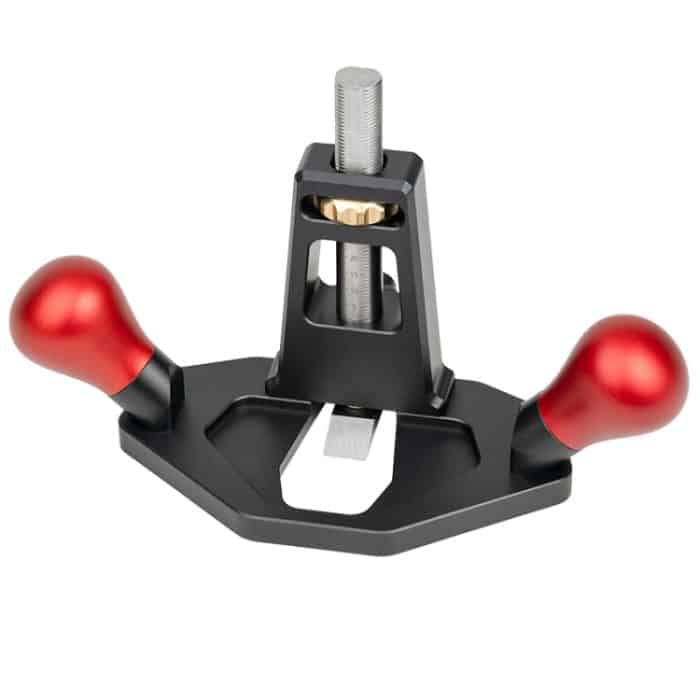 Router Hobel Rechtwinklig Zapfen Schulter Trimmen Schlitzen Hobel DIY Holzhandwerk Werkzeug, Aluminum Handle, Wooden Handle – Bild 1