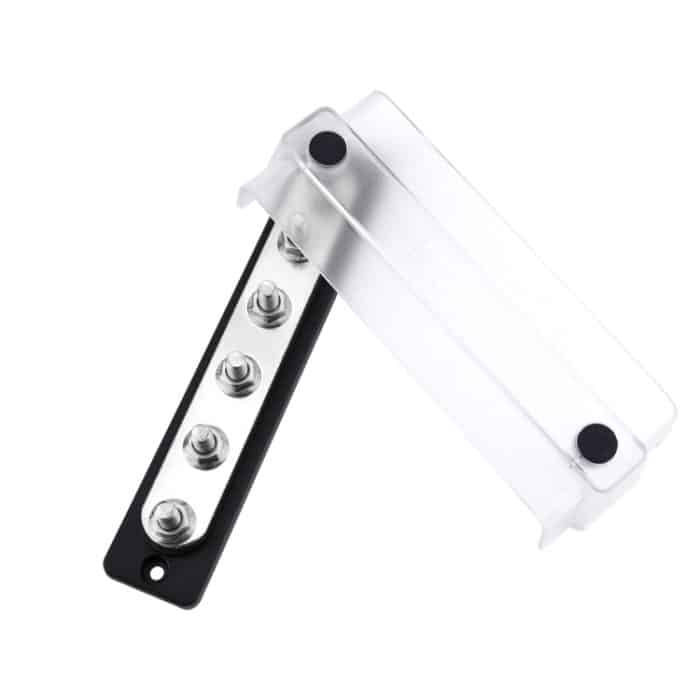 TBD06051786.jpg M8-Bolzen RV Yacht 6-Wege-Nylon-DC-Sammelschiene mit flammhemmender Basis – Bild 1