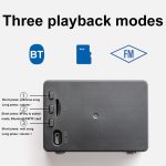 FT-M9 Tragbarer Outdoor-FM-Radio-Bluetooth-Drahtloslautsprecher – Bild 4