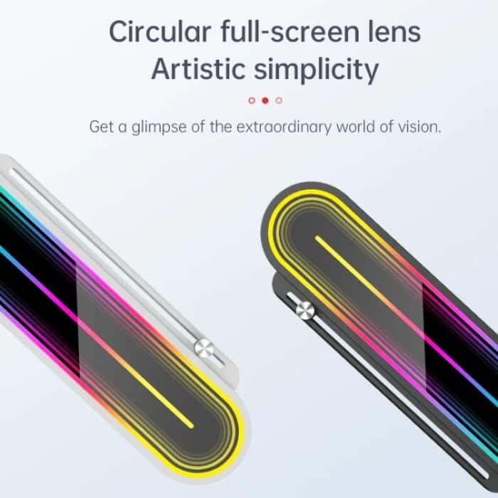 COOLMOON GH3 Computer ARGB Vertikal verstellbare Linse Grafikkartenhalterung, Temperature Display Upgrade White, Temperature Display Upgrade Black, Black, White – Bild 3