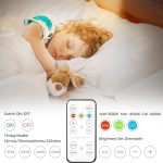 LED 360 Grad rotierende Lampe magnetische Schrank Spotlight Atmosphäre Nachtlicht, White, Black – Bild 5