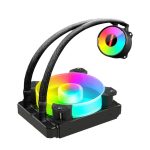 COOLMOON RGB120 5V ARGB Integrierter einreihiger Multiplattform-CPU-Kühler, RGB120 – Bild 2