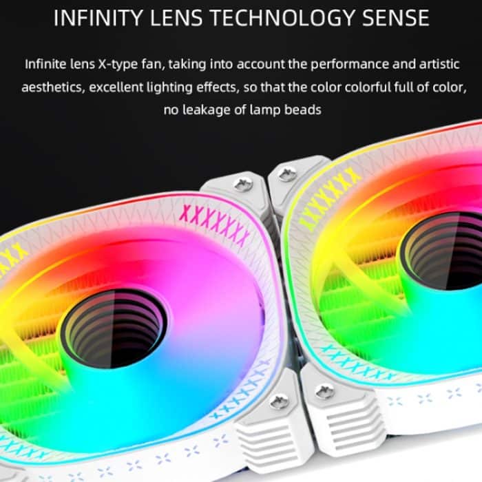 COOLMOON CM-YM-360T Computer ARGB Temperaturanzeige Linse Multi-Plattform Integrierter CPU-Kühler, CM-YM-360T – Bild 6