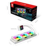 COOLMOON Glacier360 Computer Host Integrierter ARGB-CPU-Wasserkühler, Black, White – Bild 13