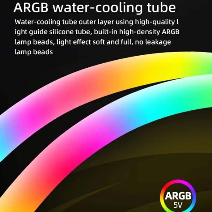 COOLMOON AS360 Magic Diamond Edition Computerkühler ARGB Wasserkühlung Licht Integrierter CPU-Kühler, AS360 – Bild 7