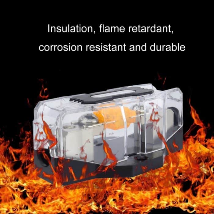 Audioverstärker des Auto-80A änderte festen Messingsicherungshalter mit transparenter Abdeckung, 1-way, 2-way, 3-way, 4-way – Bild 5