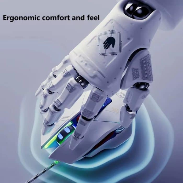 Inphic W9P leuchtende kabelgebundene Computer-Gaming-Maus – Bild 9