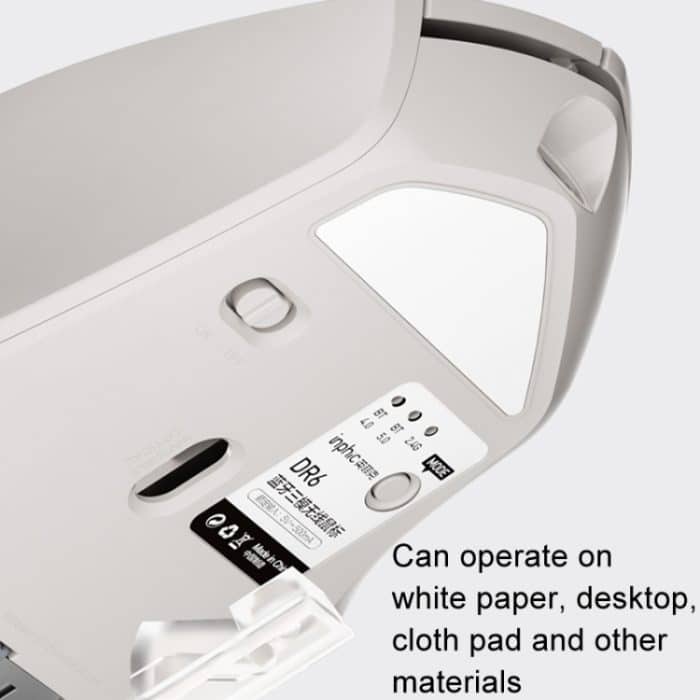 Inphic DR6 2,4G Wireless + Bluetooth 5.0/4.0 Tri-Modus Aufladen Stummschalten Büro Gaming Computer Maus, DR6 – Bild 11