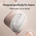 Inphic DR6 2,4G Wireless + Bluetooth 5.0/4.0 Tri-Modus Aufladen Stummschalten Büro Gaming Computer Maus, DR6 – Bild 7