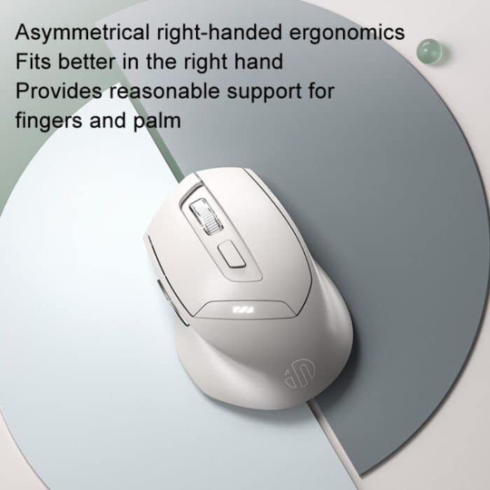 Inphic DR6 2,4G Wireless + Bluetooth 5.0/4.0 Tri-Modus Aufladen Stummschalten Büro Gaming Computer Maus, DR6 – Bild 8