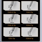 FNIRSI 200W Intelligente elektrische Lötkolbenstation mit konstanter Temperatur, EU Plug F210 K Head, EU Plug F210 Upgrade 3 Heads, EU Plug F245 B Head, EU Plug F245 Upgrade 6 Heads, US Plug F210 K Head, US Plug F210 Upgrade 3 Heads, US Plug F245 B Hea... – Bild 15