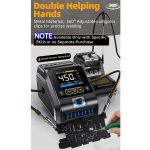 FNIRSI 200W Intelligente elektrische Lötkolbenstation mit konstanter Temperatur, EU Plug F210 K Head, EU Plug F210 Upgrade 3 Heads, EU Plug F245 B Head, EU Plug F245 Upgrade 6 Heads, US Plug F210 K Head, US Plug F210 Upgrade 3 Heads, US Plug F245 B Hea... – Bild 7