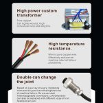 BAKU BA-898D + T12 Lötstation Einstellbare Temperatur Elektrischer digitaler Lötkolben für die Telefonreparatur, US Plug 110V, EU Plug 220V – Bild 6