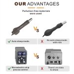 BAKU BA-898D + T12 Lötstation Einstellbare Temperatur Elektrischer digitaler Lötkolben für die Telefonreparatur, US Plug 110V, EU Plug 220V – Bild 10