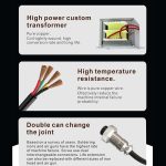 BAKU BA-898A+ 2-In-1 Lötstation Heißluftstation Einstellbare Temperatur, US Plug 110V, EU Plug 220V – Bild 9