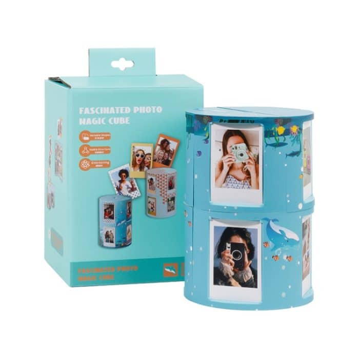 Für Mini 3-Zoll Transformable DIY Foto Rahmen Stehen Lagerung Rack – Bild 1