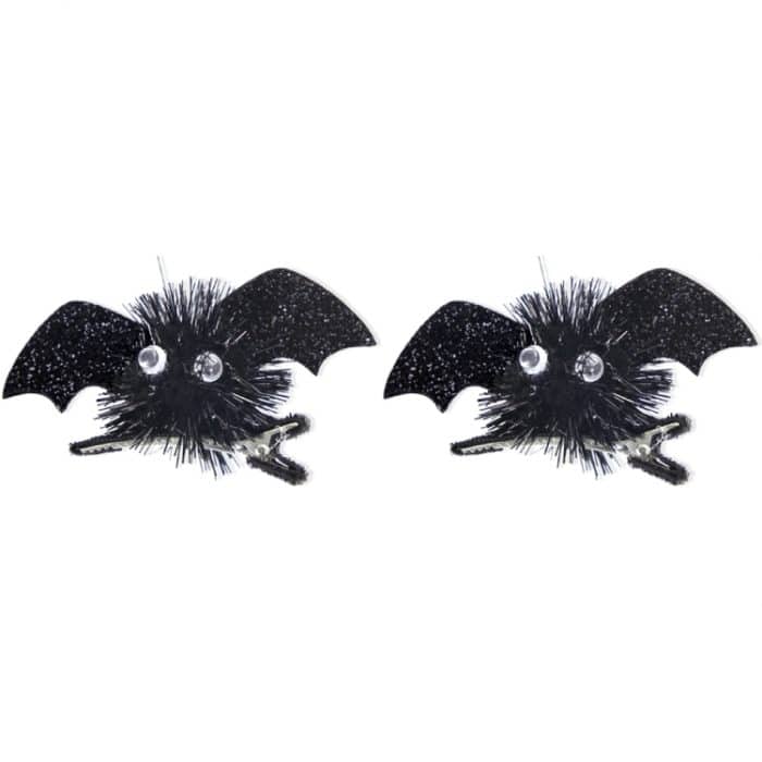 1 Paar Halloween Fledermaus Haarnadel Kinder Kostüm Kopfschmuck – Bild 1