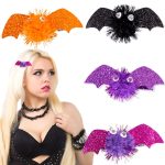 1 Paar Halloween Fledermaus Haarnadel Kinder Kostüm Kopfschmuck – Bild 4
