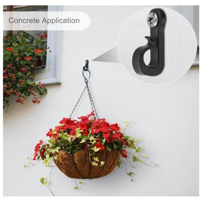 Halloween-Weihnachtsbeleuchtung, Kunststoff-Aufhängerhaken mit Kreuzschlitzschraube für Kabel und LED-Licht, 10pcs /Box, 20pcs /Box, 30pcs /Box, 45pcs /Box – Bild 7