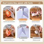 4 in 1 Messerschärfer 4-stufiger Schnellschleifstein für die Küche Manuelles Schärfwerkzeug – Bild 11