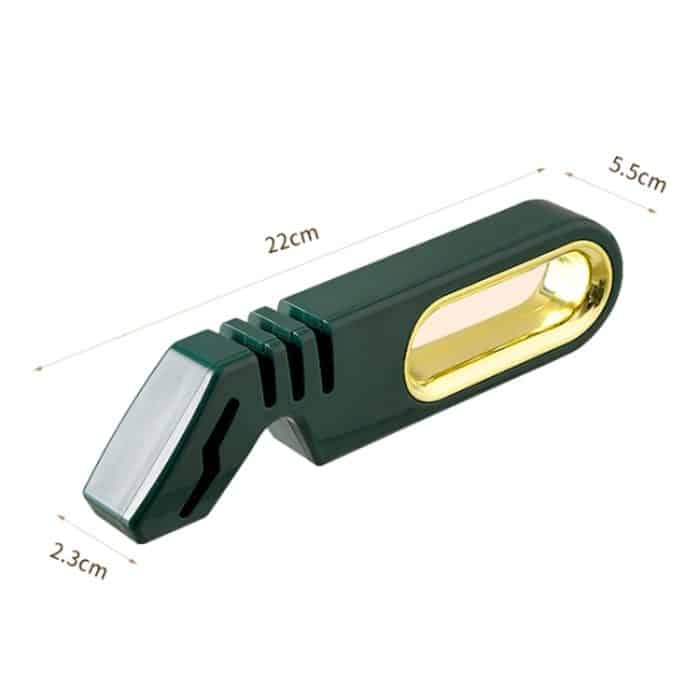 4 in 1 Messerschärfer 4-stufiger Schnellschleifstein für die Küche Manuelles Schärfwerkzeug – Bild 3