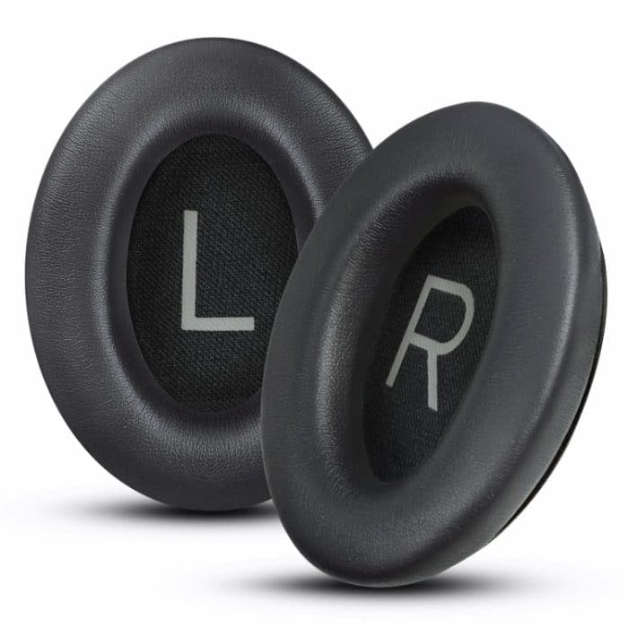 Für BOSE QC45 1 paar Kopfhörer Schwamm Ohrenschützer Leder Abdeckung – Bild 1