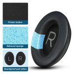 Für BOSE QC45 1 paar Kopfhörer Schwamm Ohrenschützer Leder Abdeckung – Bild 4